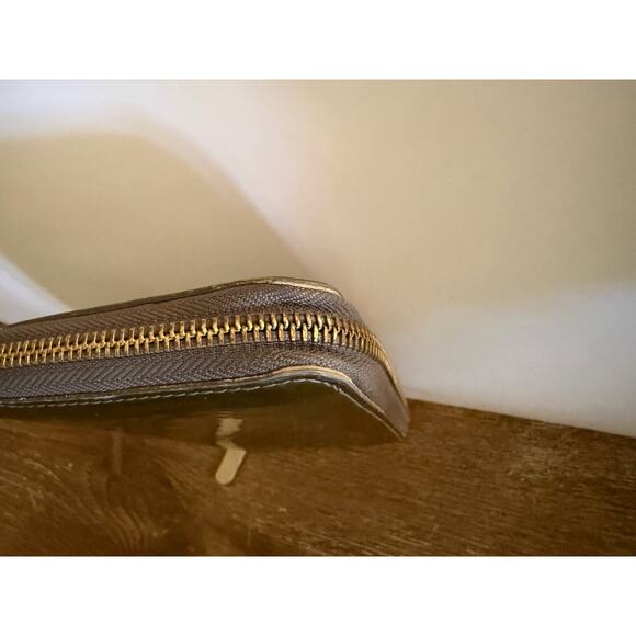 Louis Vuitton Zippy Wallet Women's Green Monogram Vernis Leather Long Clutch Zip - Picture 6 of 16